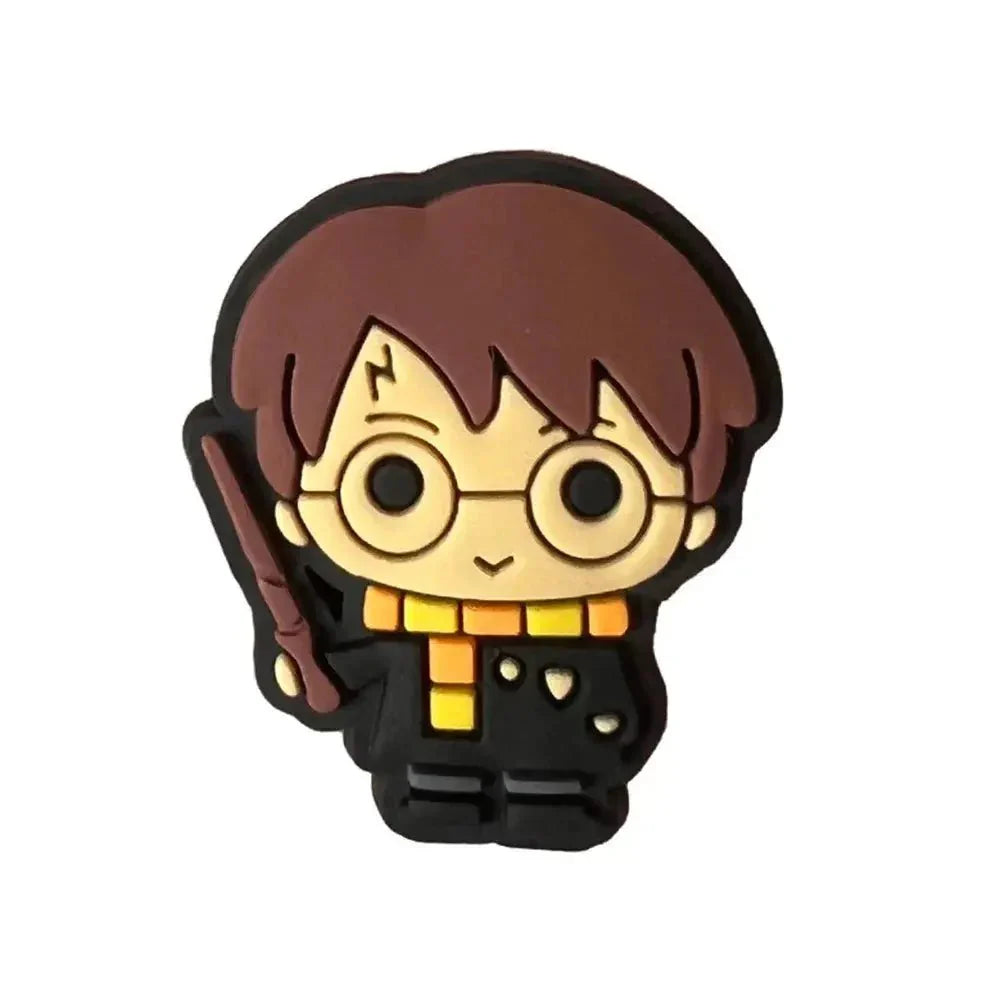 Harry Potter Shoe Charms – Durable PVC Buckles | Kids Croc Sandal Accessories