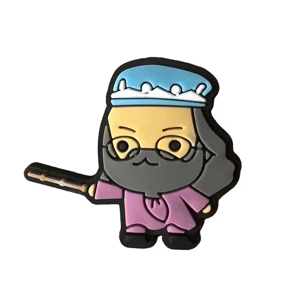 Harry Potter Shoe Charms – Durable PVC Buckles | Kids Croc Sandal Accessories