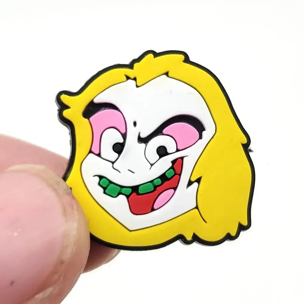 Horror Shoe Charms – Durable Vampire Shoe Buckle Decorations | Rubber Set