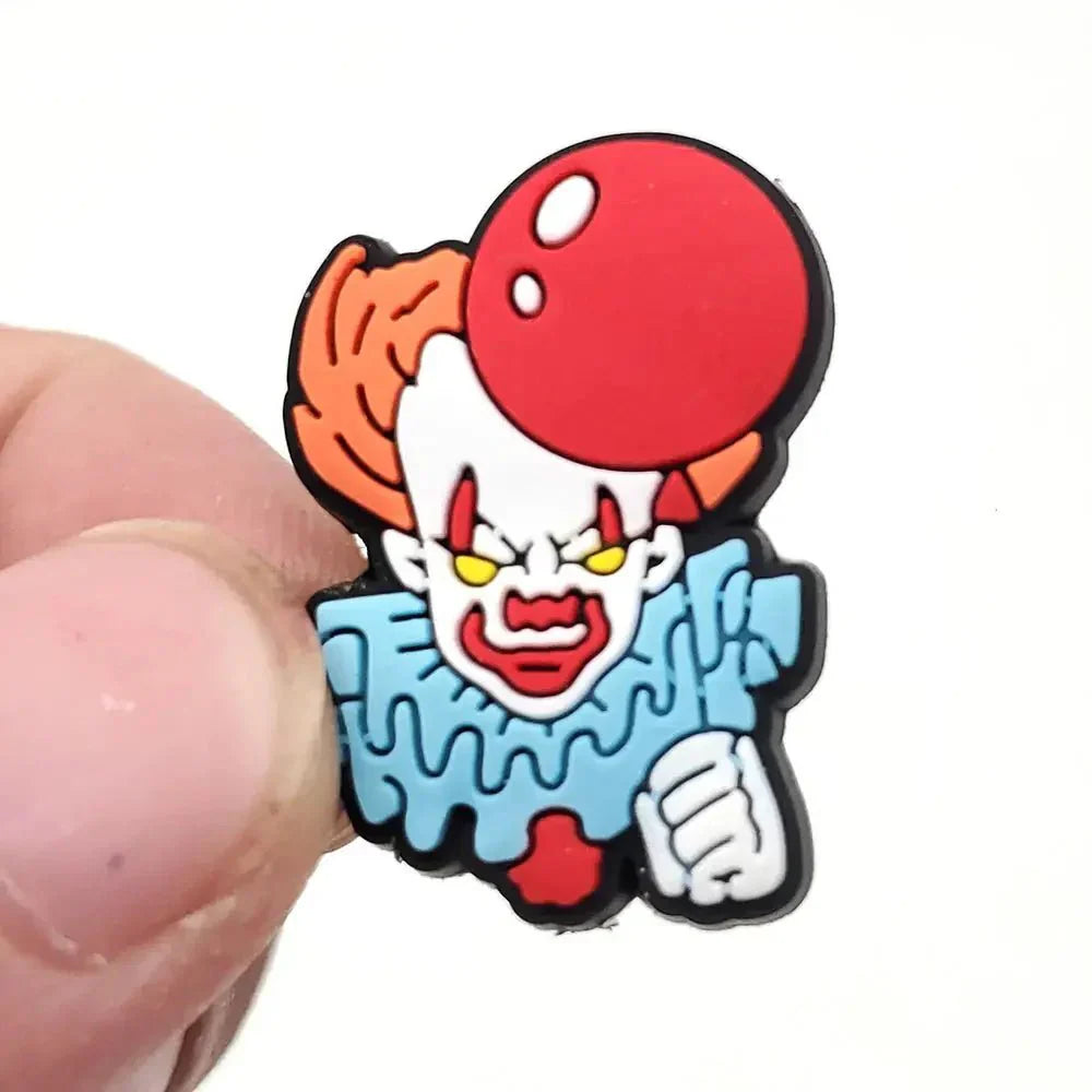 Horror Shoe Charms – Durable Vampire Shoe Buckle Decorations | Rubber Set