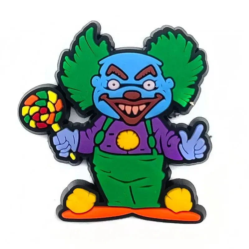 Horror Shoe Charms – Durable Vampire Shoe Buckle Decorations | Rubber Set