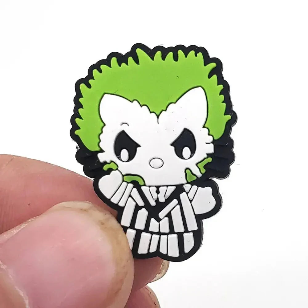 Horror Shoe Charms – Durable Vampire Shoe Buckle Decorations | Rubber Set