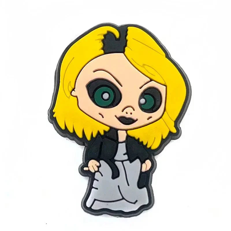 Horror Shoe Charms – Durable Vampire Shoe Buckle Decorations | Rubber Set