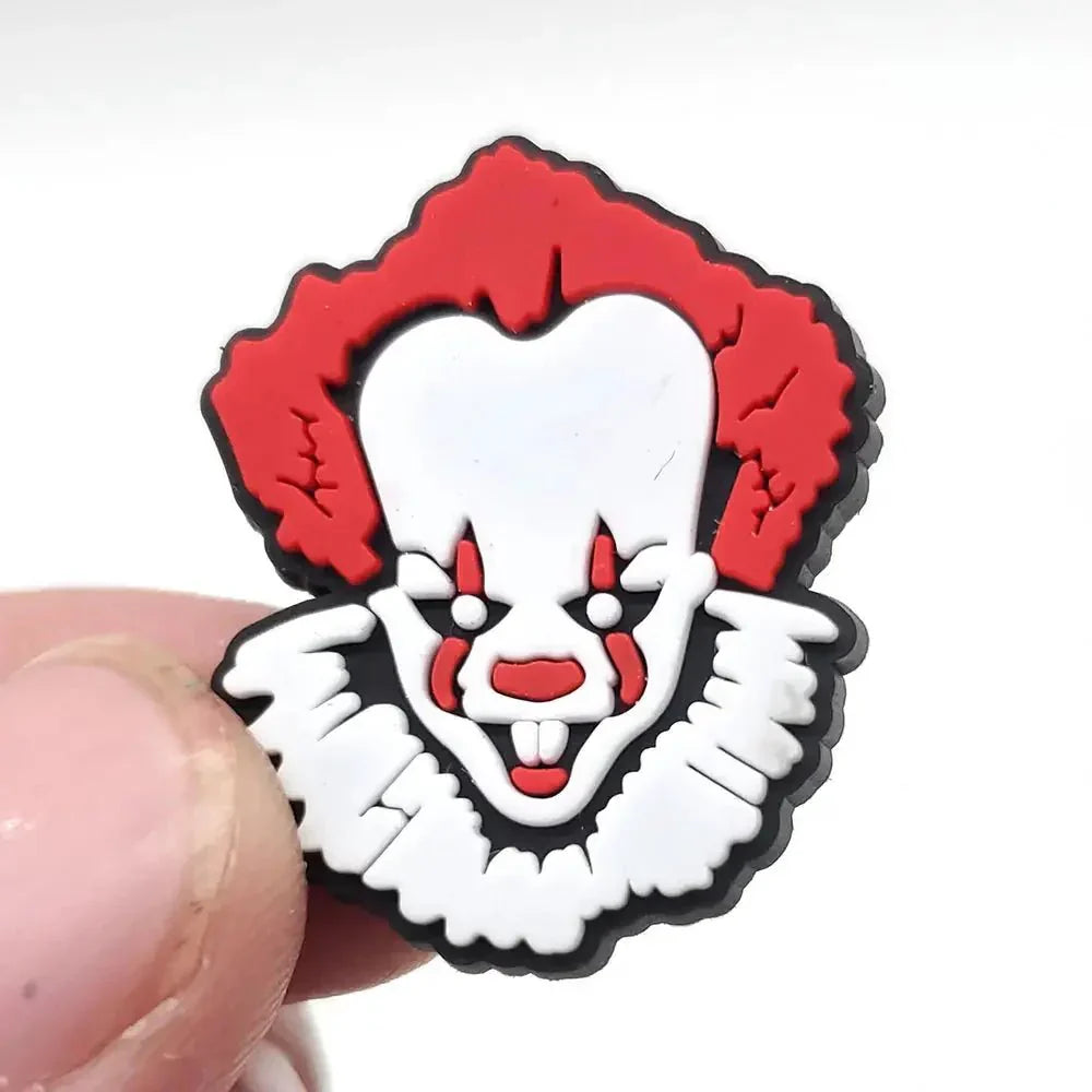 Horror Shoe Charms – Durable Vampire Shoe Buckle Decorations | Rubber Set