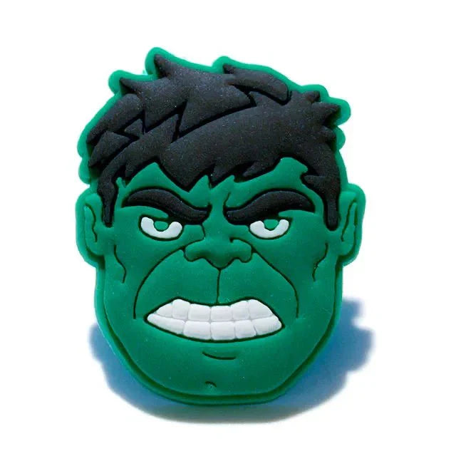 Hot Toys Avengers Iron Man Captain America Shoe Charms Sandal Shoe Decoration Accessories