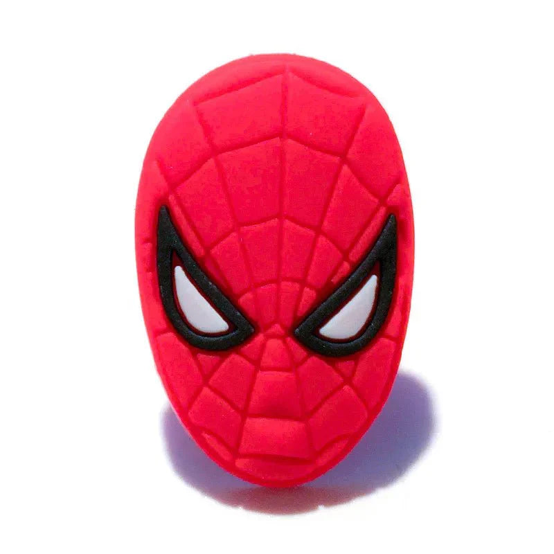 Hot Toys Avengers Iron Man Captain America Shoe Charms Sandal Shoe Decoration Accessories