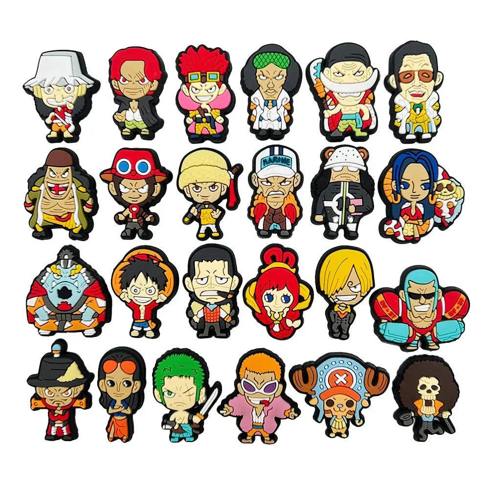Japanese Anime One Piece Shoe Charms are ideal accessories clogs and sandals
