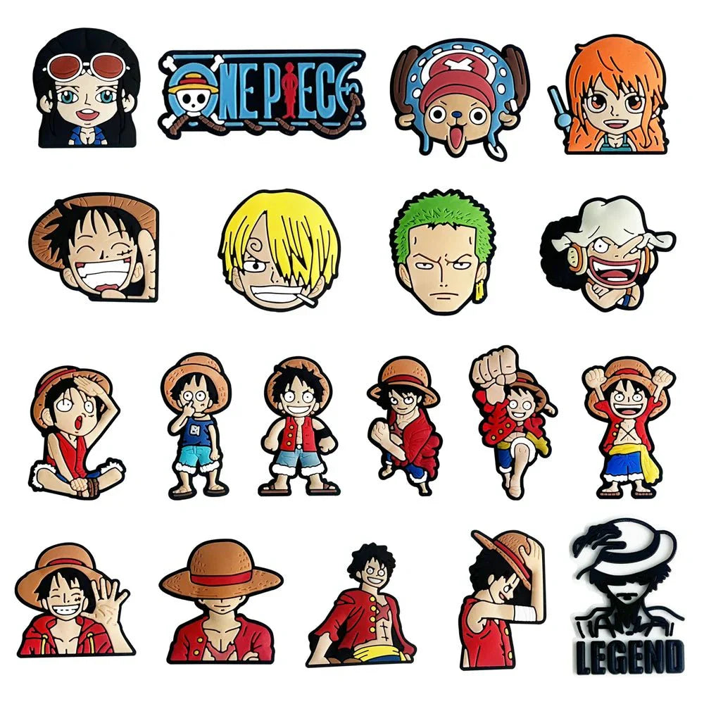 Japanese Anime One Piece Shoe Charms are ideal accessories clogs and sandals