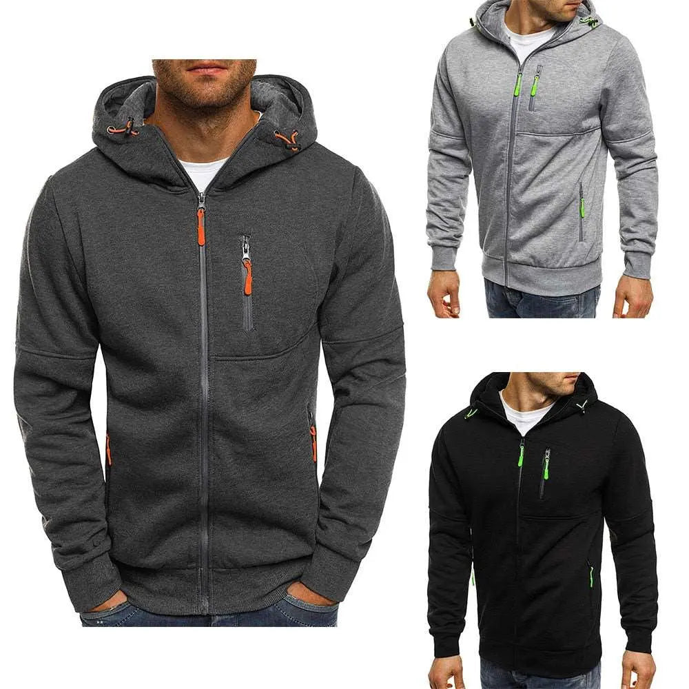 Anime Hoodies - Japanese Anime Hoodie With Zipper Closure & Printed Sweatshirt