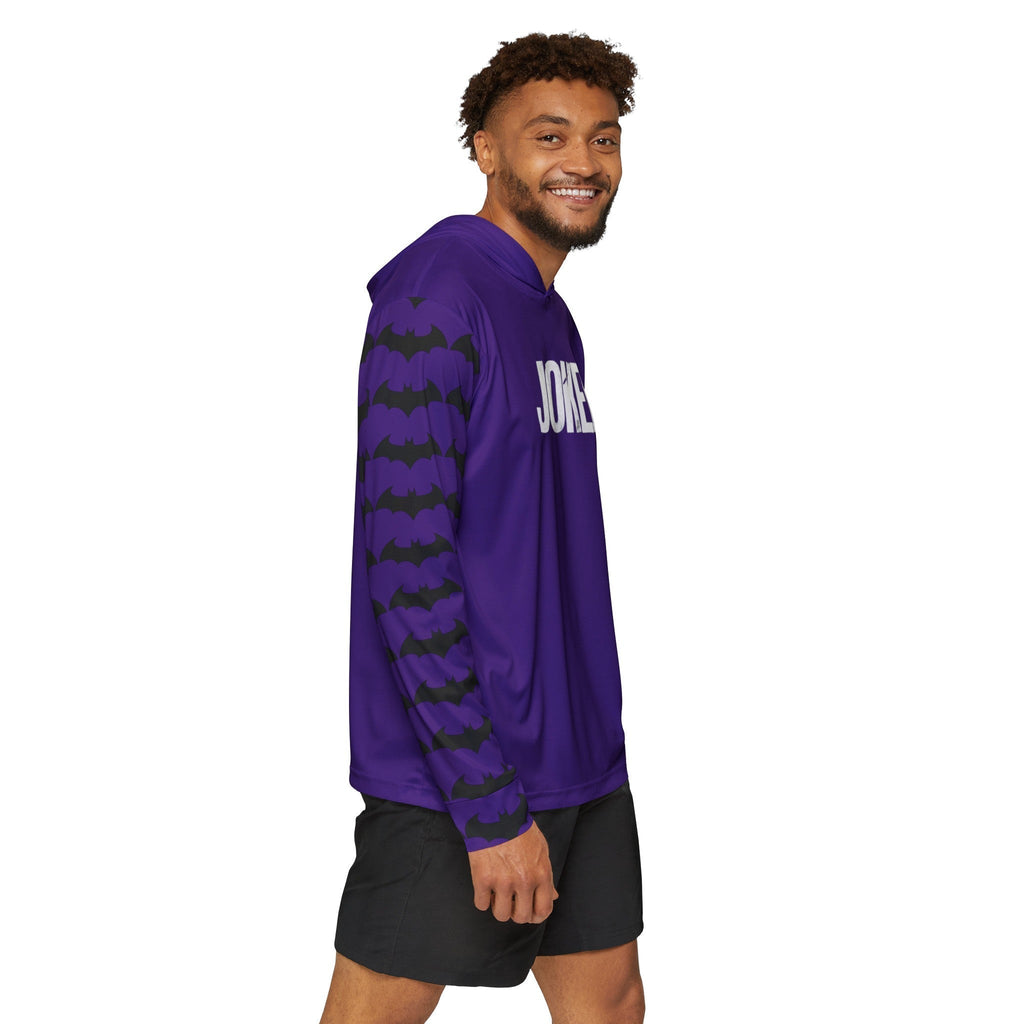 Sports Warmup Hoodie – Men's Athletic Lightweight Polyester UPF 50 Sun Protection