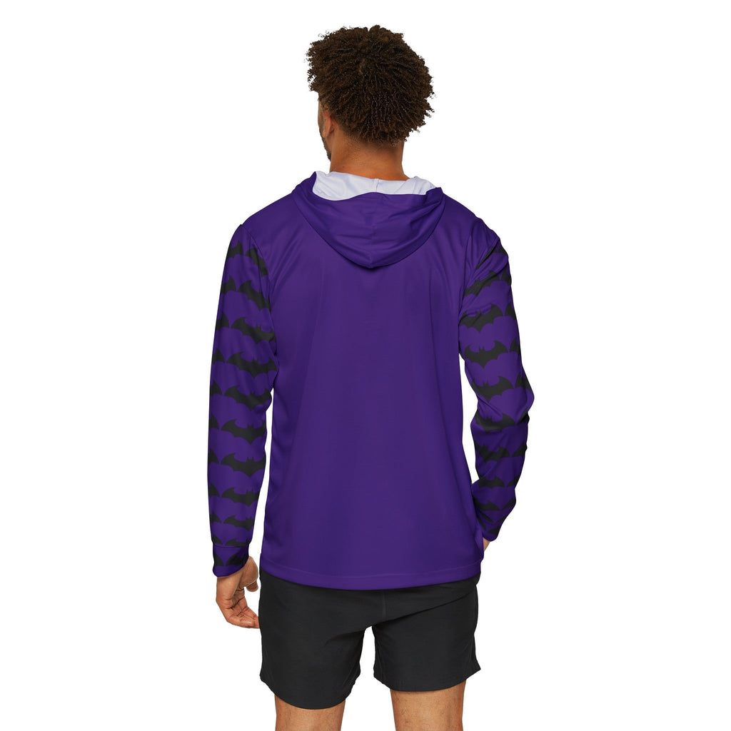 Sports Warmup Hoodie – Men's Athletic Lightweight Polyester UPF 50 Sun Protection