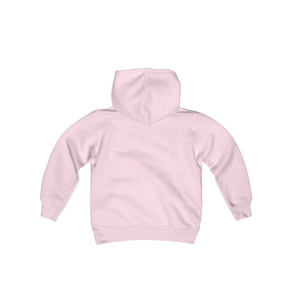 Youth Hooded Sweatshirt - Heavy Blend Hoodie With Kangaroo Pocket & Twill Taped Neck