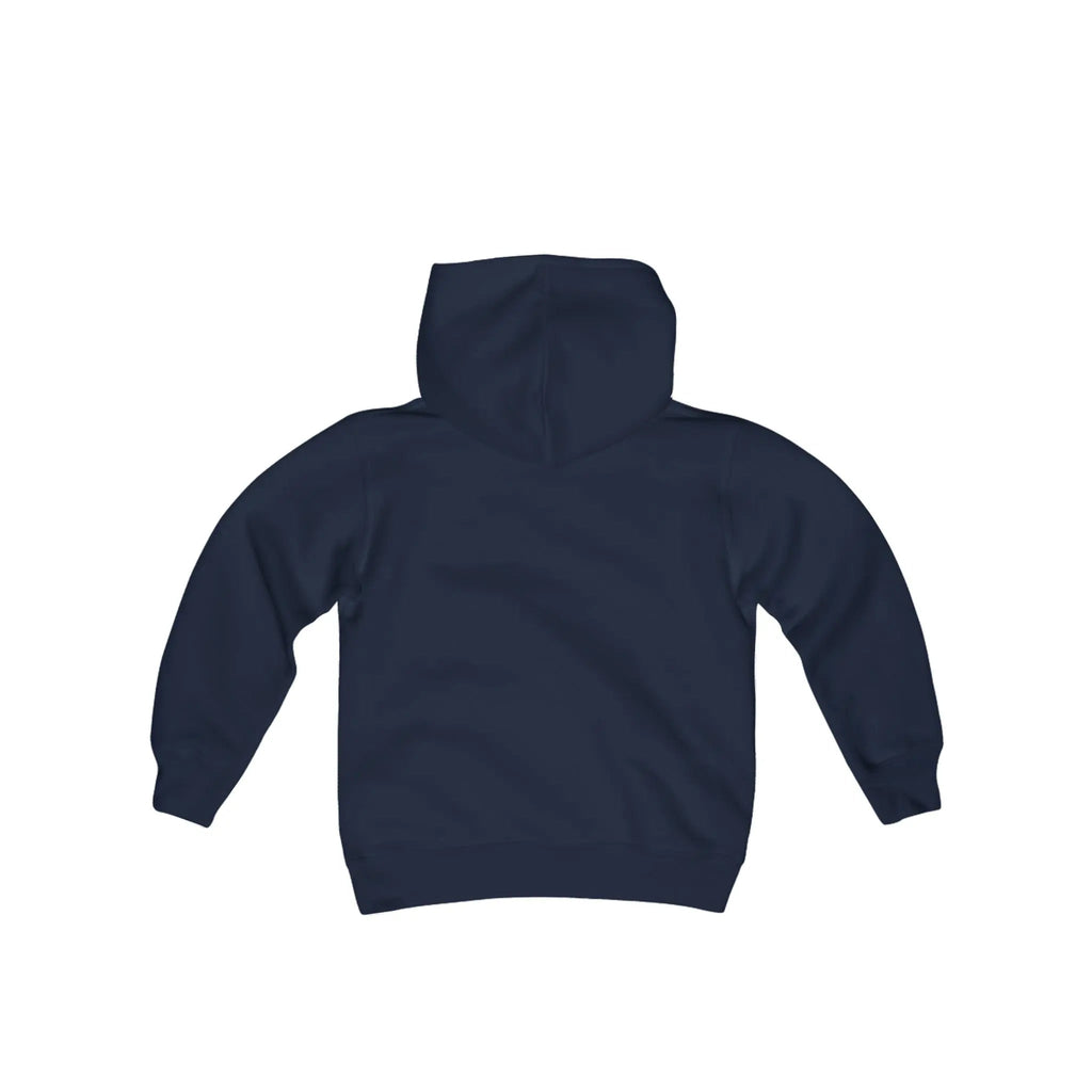 Youth Hooded Sweatshirt - Heavy Blend Hoodie With Kangaroo Pocket & Twill Taped Neck