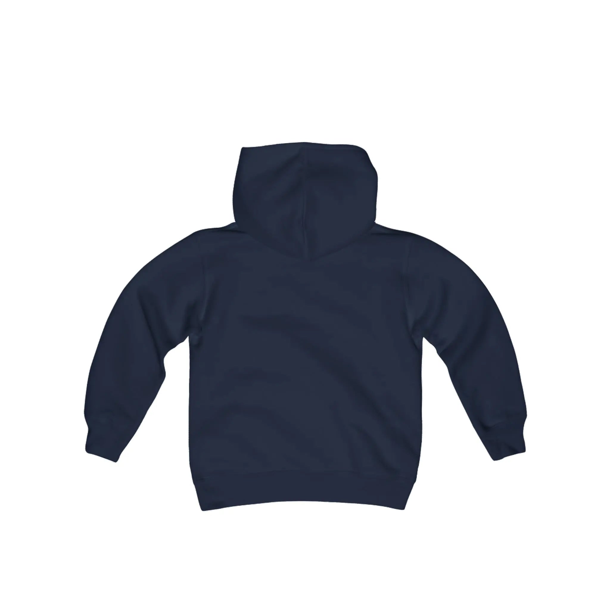 Youth Hooded Sweatshirt - Heavy Blend Hoodie With Kangaroo Pocket & Twill Taped Neck