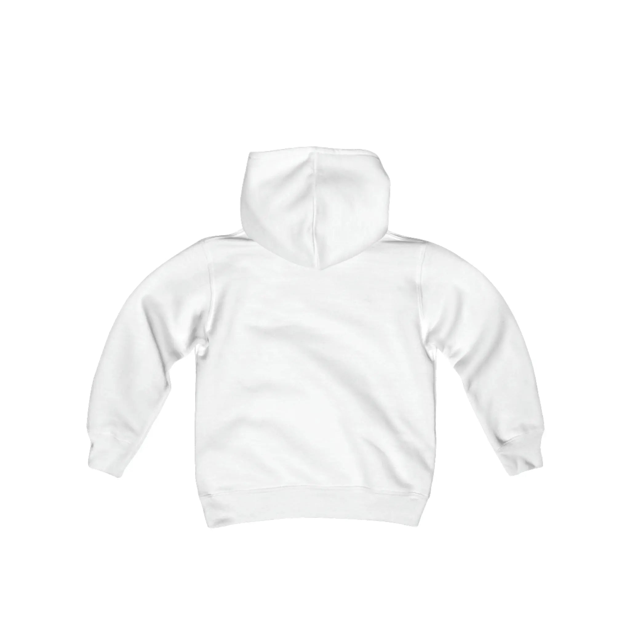 Youth Hooded Sweatshirt - Heavy Blend Hoodie With Kangaroo Pocket & Twill Taped Neck