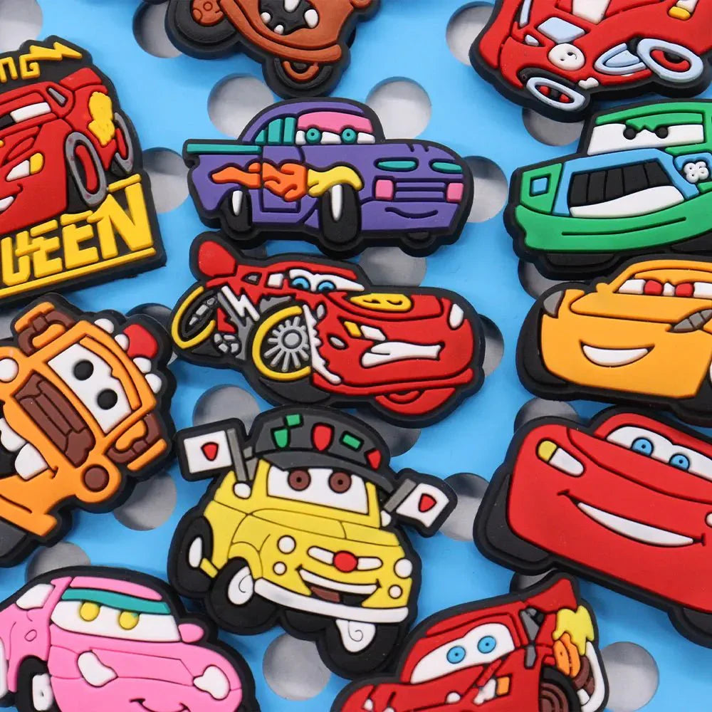 Lightning McQueen Shoe Charms - Boys Sandal Decorations | Disney Cars Accessories