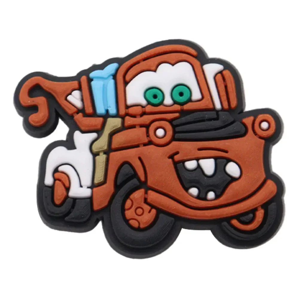 Lightning McQueen Shoe Charms - Boys Sandal Decorations | Disney Cars Accessories