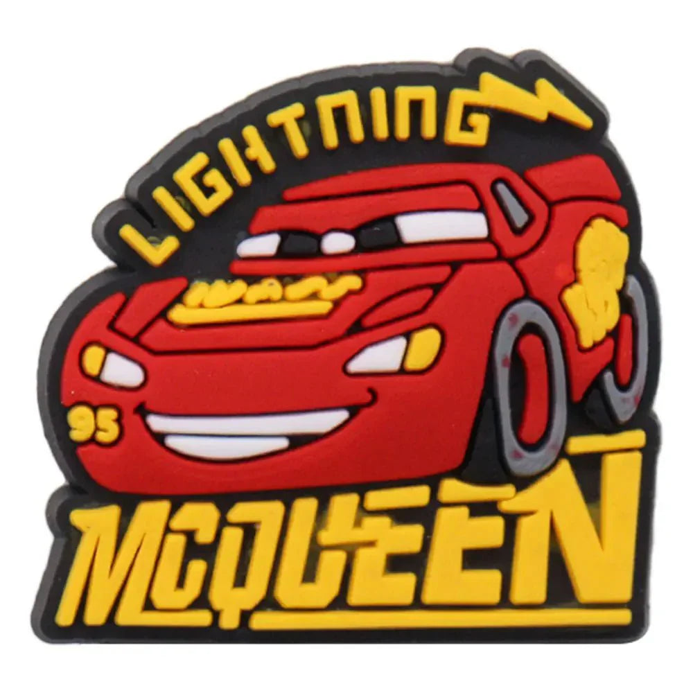 Lightning McQueen Shoe Charms - Boys Sandal Decorations | Disney Cars Accessories