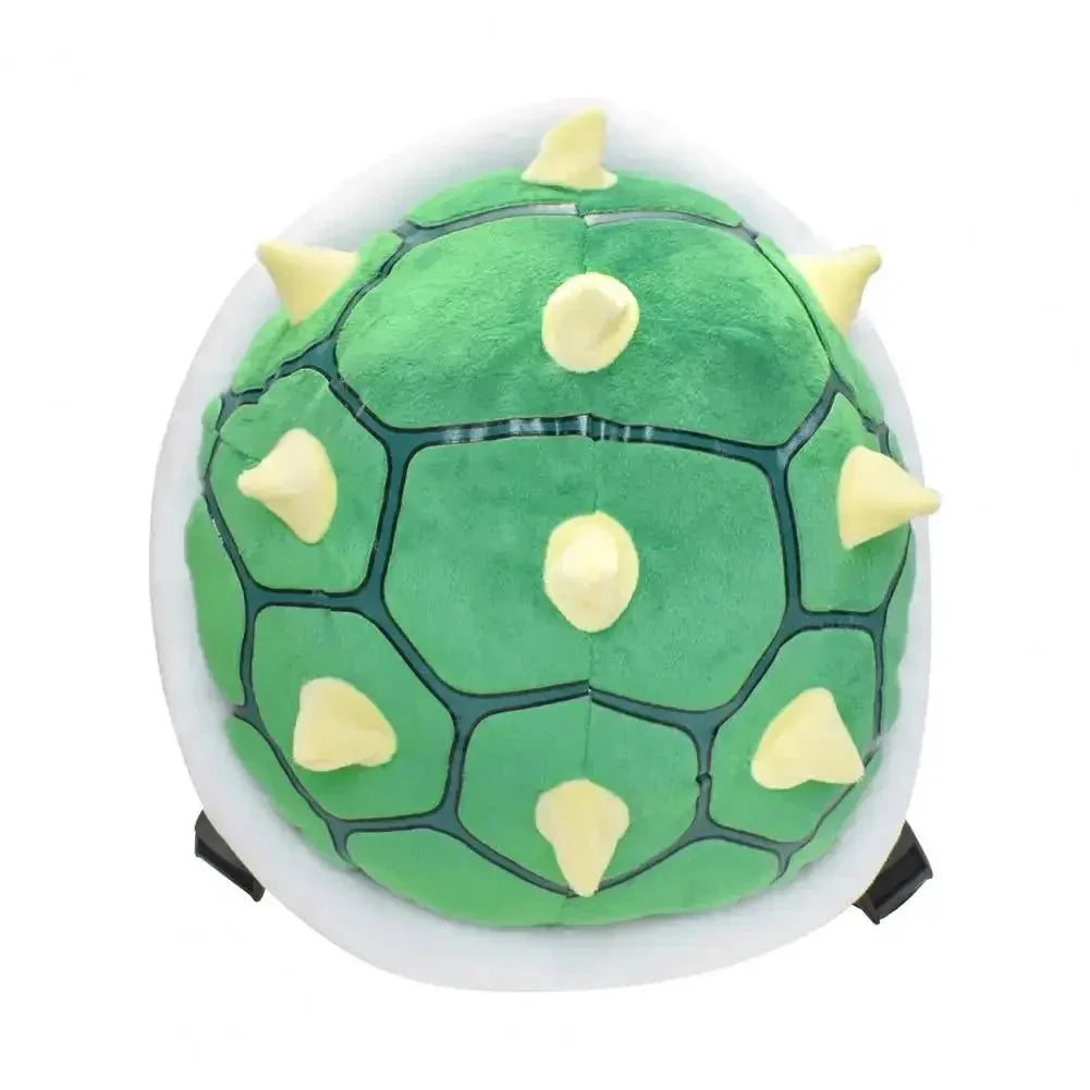 Lovely Turtle Shell Backpack with Snacks Bag - Practical Kids Accessories in Green