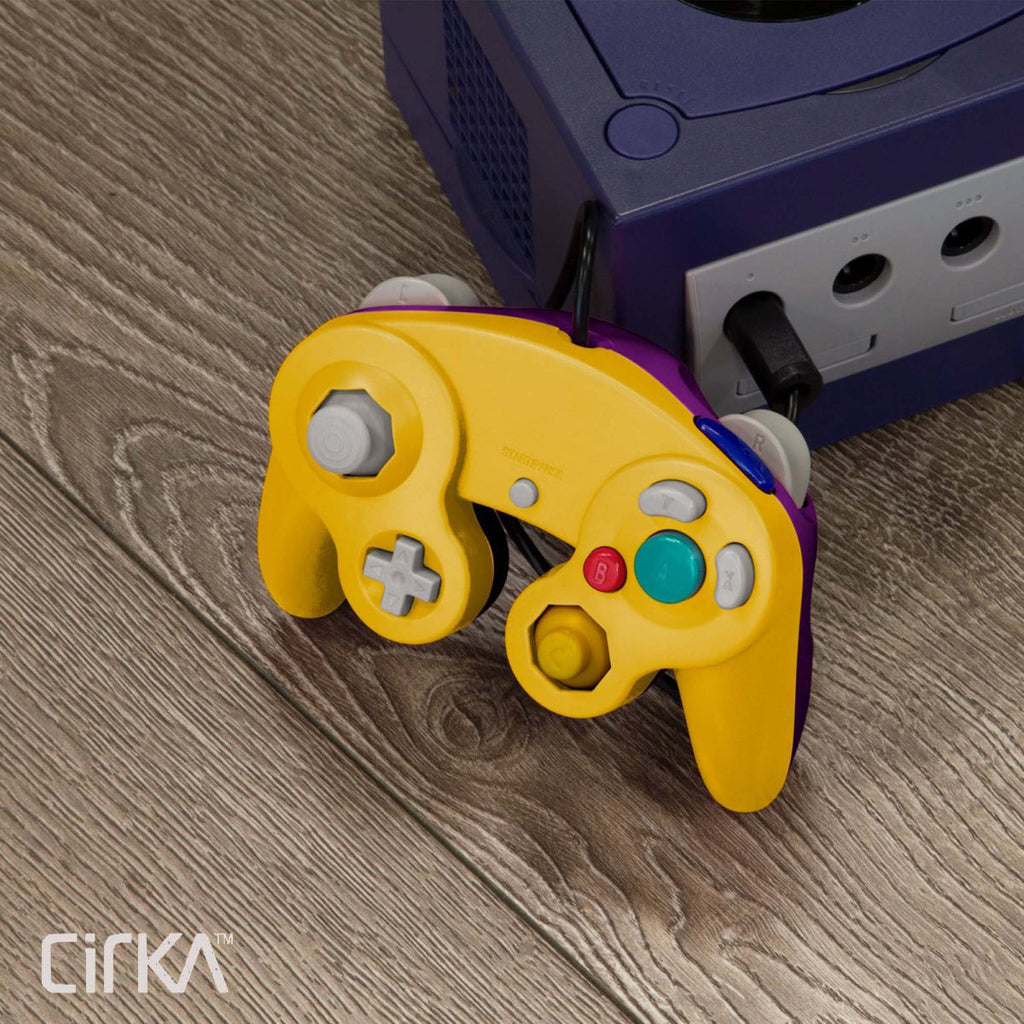 Gamecube Wired Controller (Yellow/Purple)