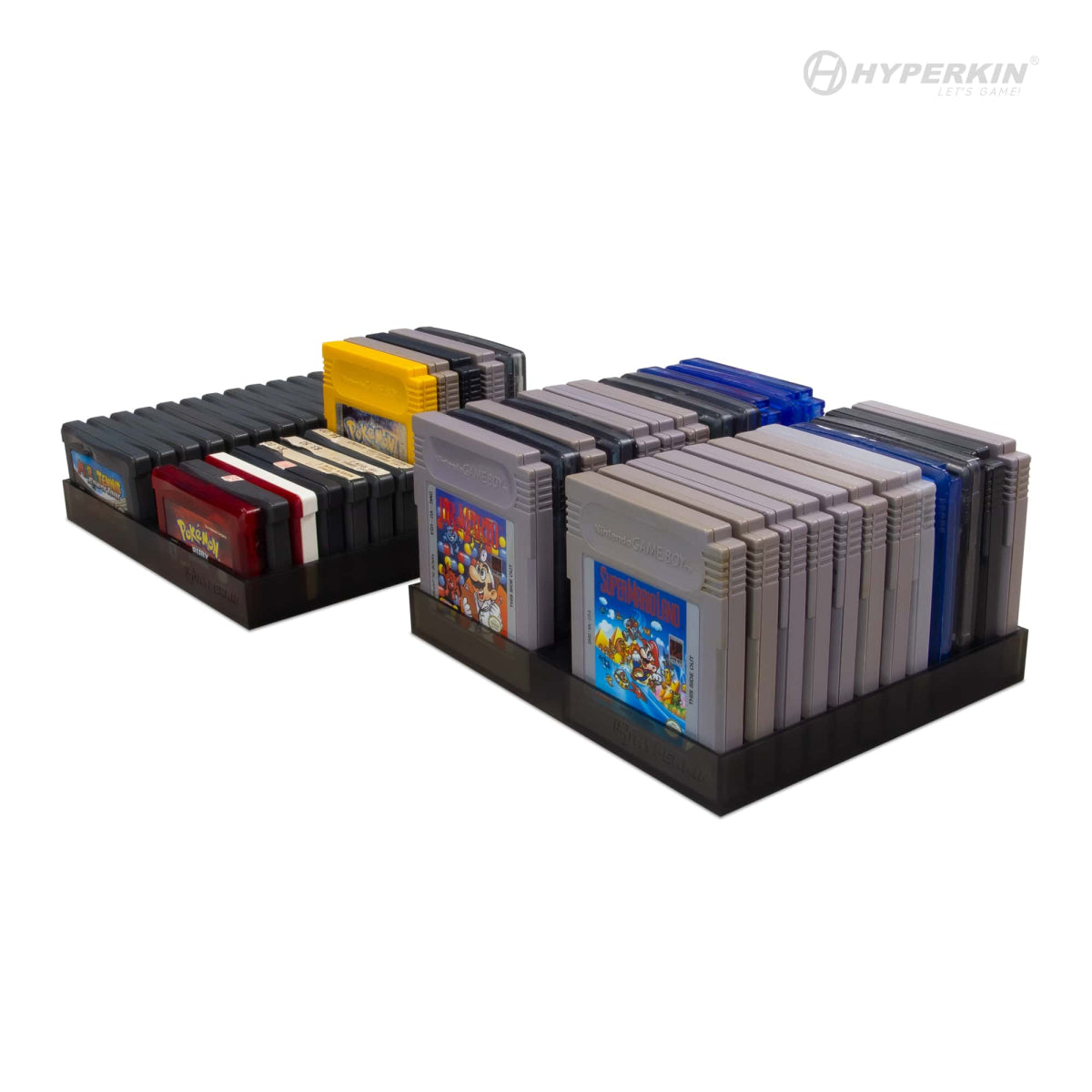 Gameboy/GBC/GBA 24 Cartridge Storage Stand (2 Pack)