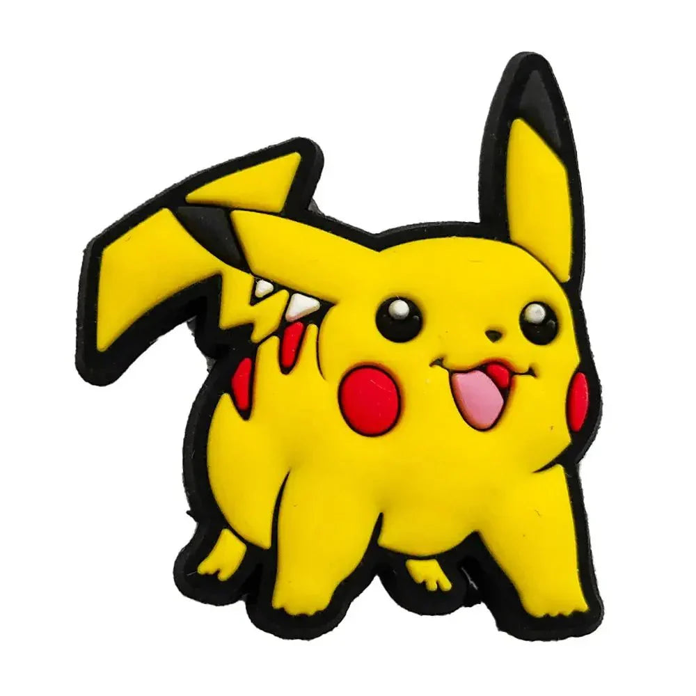 Pikachu Shoe Charms – Cute Cartoon Shoe Charms for Kids | PVC Accessories