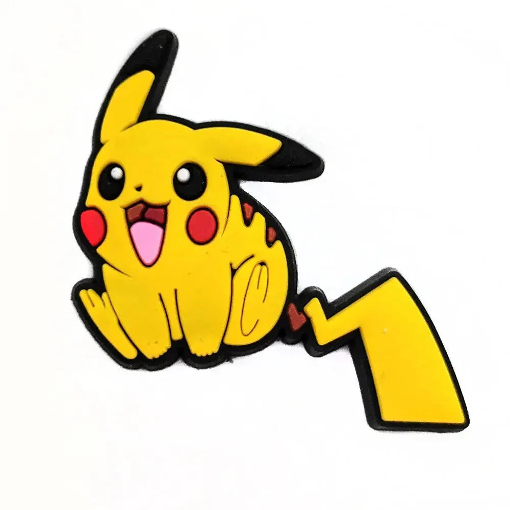 Pikachu Shoe Charms – Cute Cartoon Shoe Charms for Kids | PVC Accessories