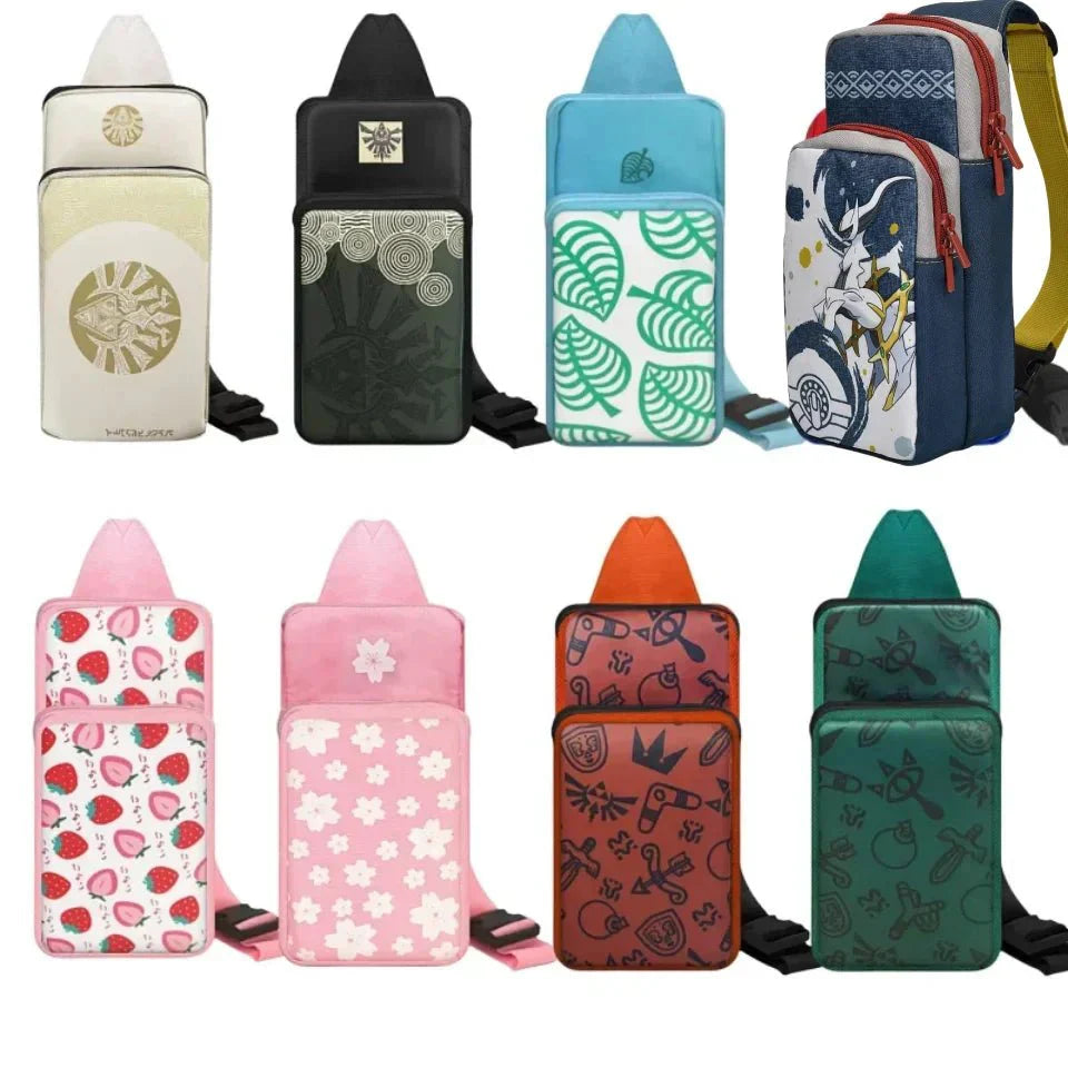 Nintendo Switch Backpack – Waterproof Switch Case With USB Charging & Adjustable Strap