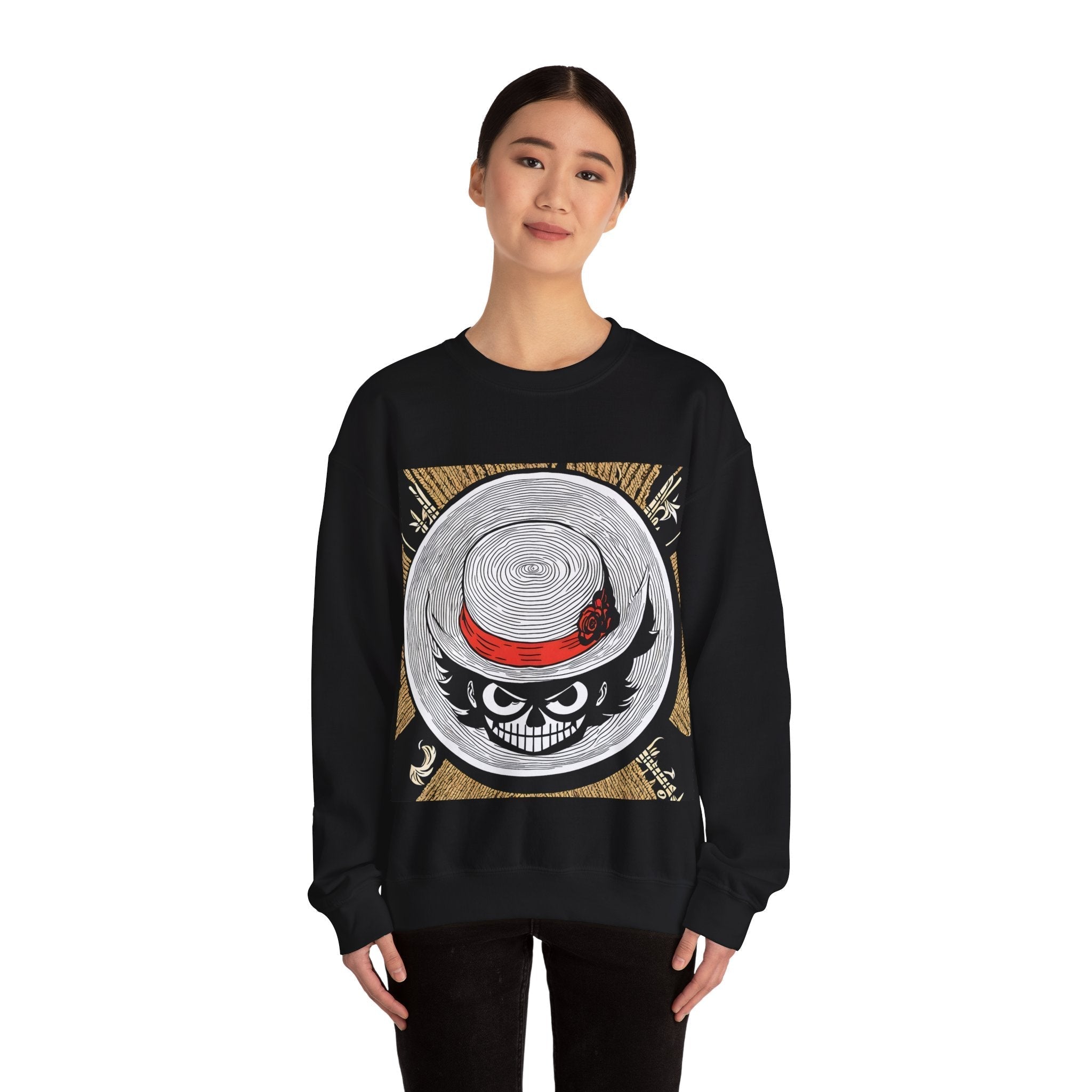 One Piece Unisex Heavy Blend™ Crewneck Sweatshirt