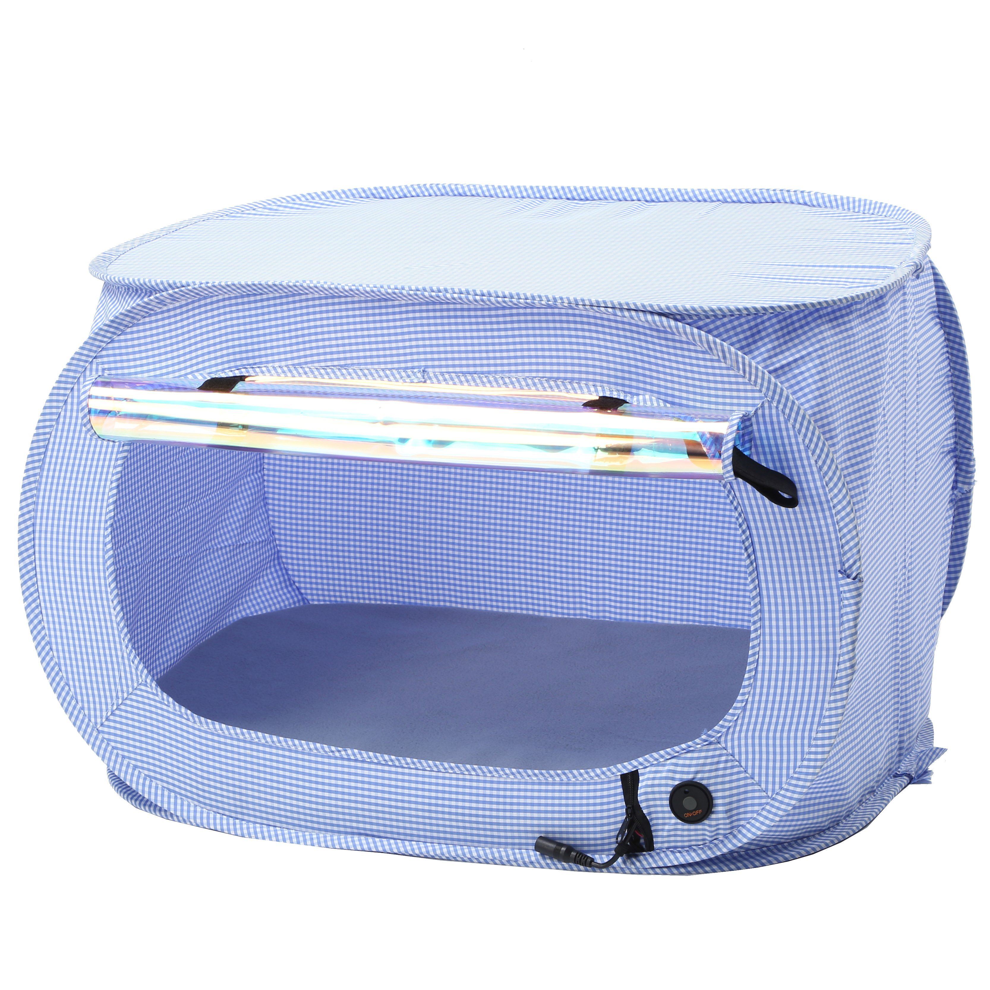 Pet Life "Enterlude" Electric Heating Wire Folding Travel Pet Tent Crate