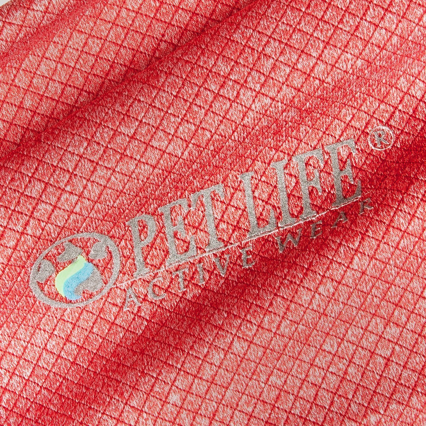 Pet Life ® Active 'Fur-Flex' Stretch and Quick-Dry Anti-Odor Fitness Yoga Dog Polo T-Shirt