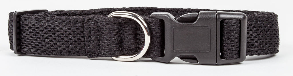 Pet Life ®  'Aero Mesh' Dual-Sided Breathable and Adjustable Thick Mesh Dog Collar
