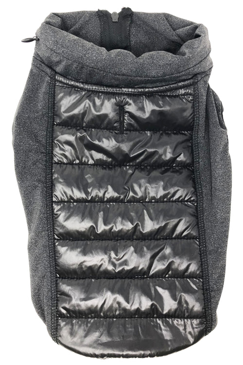 Pet Life ® 'Apex' Lightweight Hybrid 4-Season Stretch and Quick-Dry Dog Coat w/ Pop out Hood