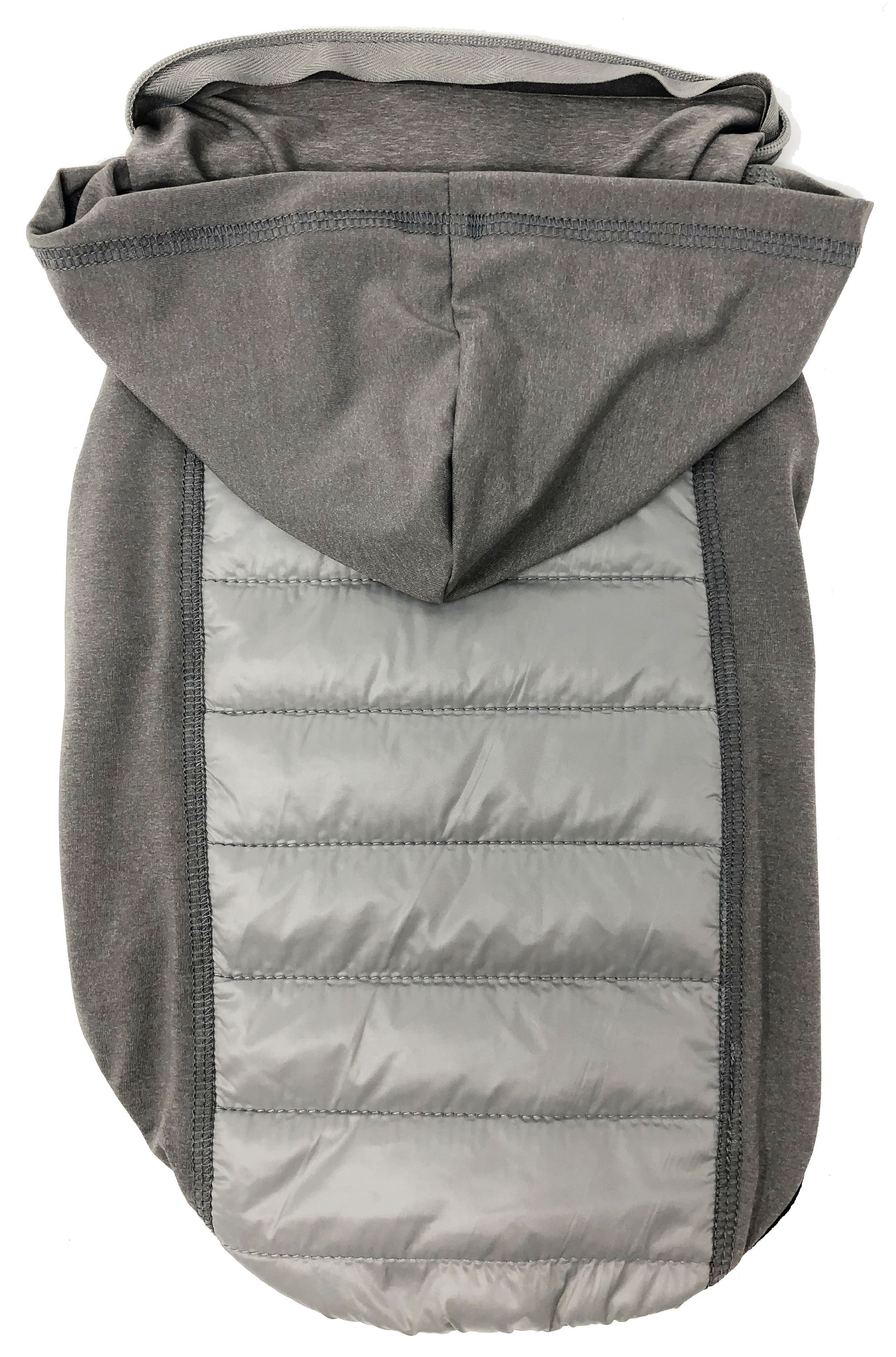 Pet Life ® 'Apex' Lightweight Hybrid 4-Season Stretch and Quick-Dry Dog Coat w/ Pop out Hood