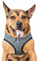 Pet Life ® 'Checkerwag' Checkered Mesh Reversed and Adjustable Fashion Dog Harness