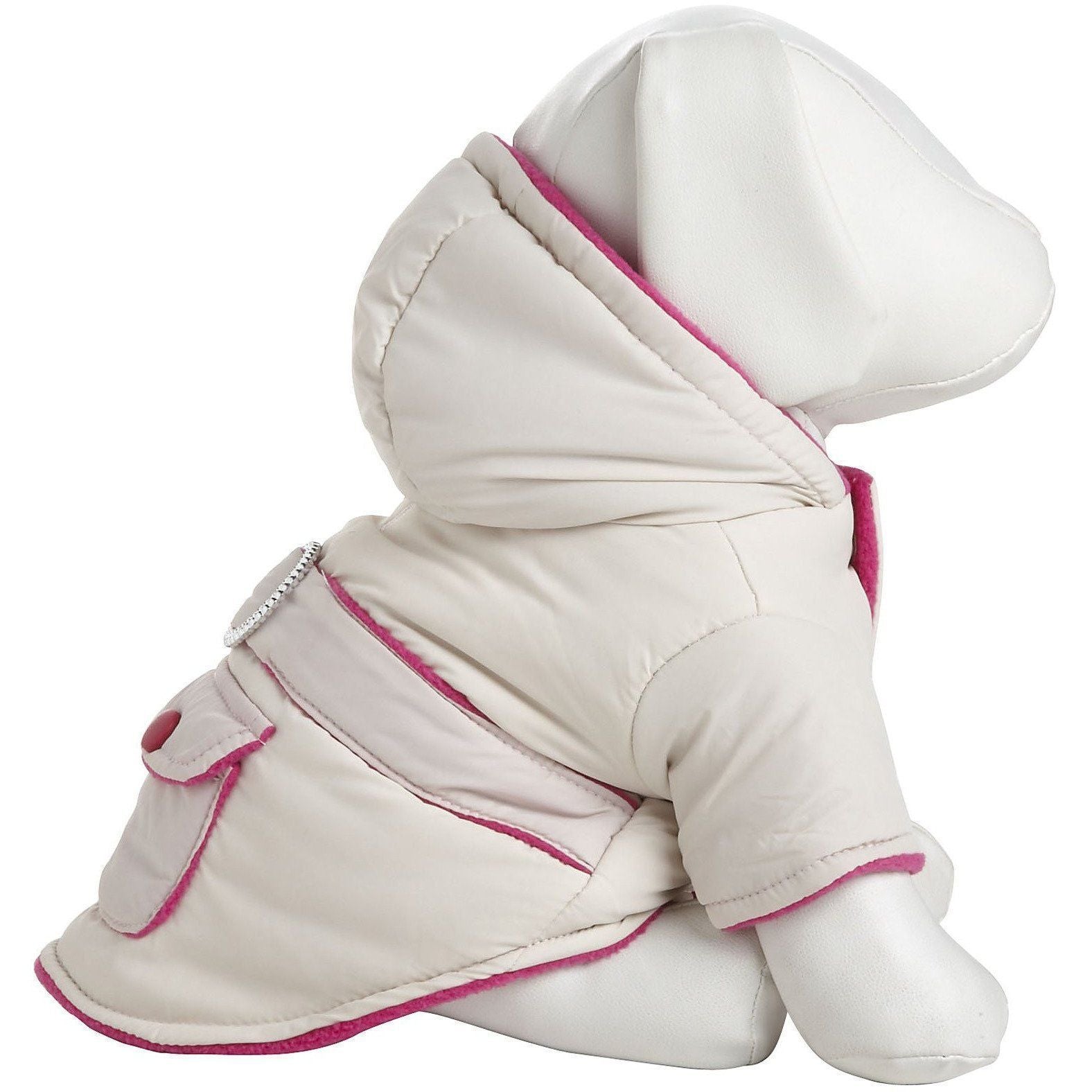 Pet Life ® Dual-Toned 3M Insulated Diamond Jeweled Pet Dog Jacket