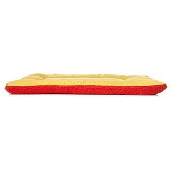 Pet Life ® 'Eco-Paw' Reversible Eco-Friendly Recyclabled Polyfill Fashion Designer Pet Dog Bed Mat Lounge