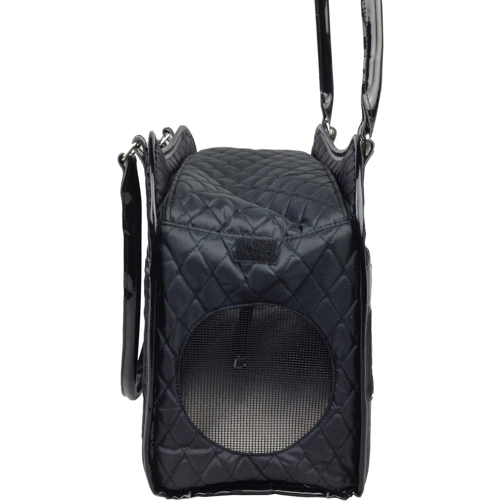 Pet Life ® Exquisite Airline Approved Designer Travel Pet Dog Handbag Carrier