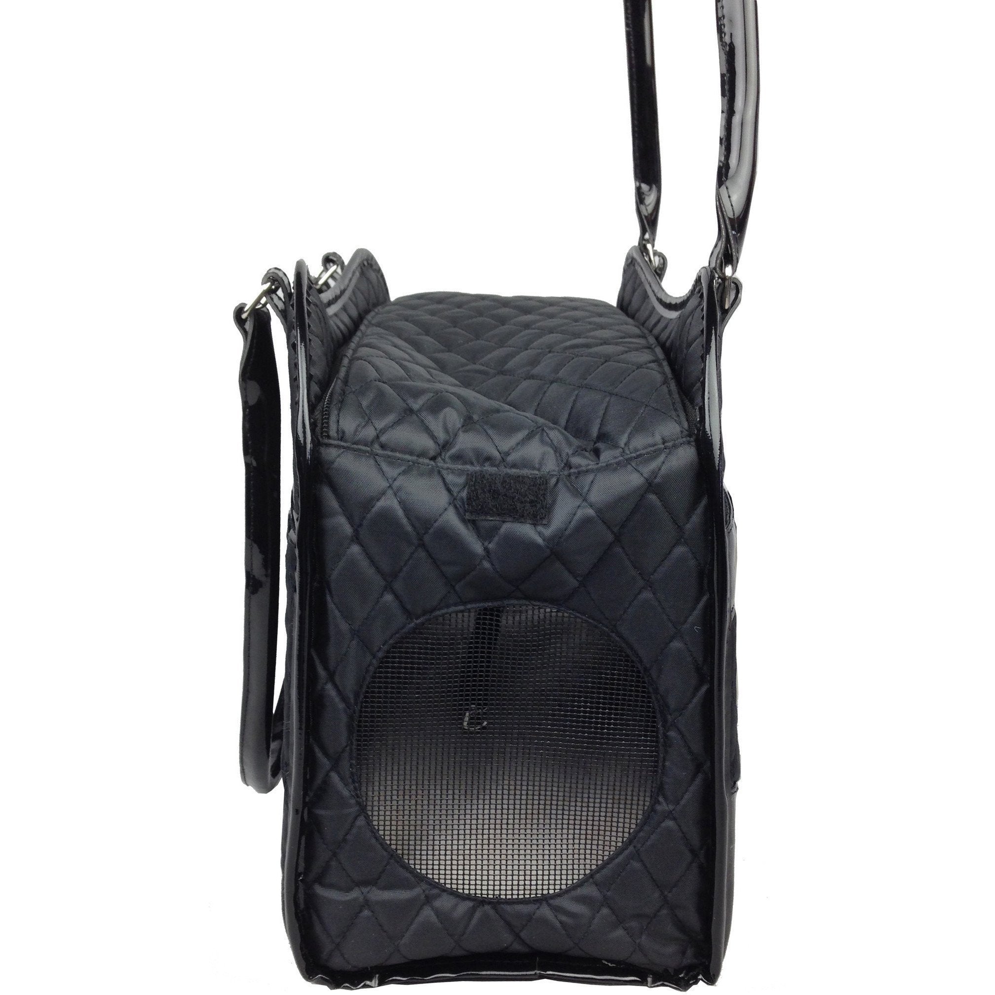 Pet Life ® Exquisite Airline Approved Designer Travel Pet Dog Handbag Carrier
