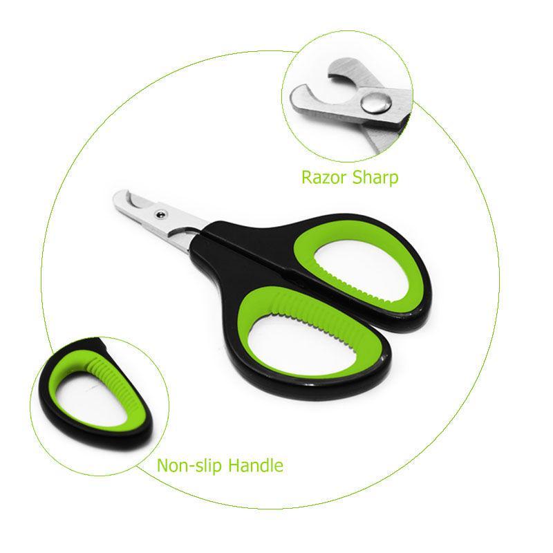 Pet Life ® 'Mini Razor' Grooming Pet Nail Clipper for Small Breeds Puppies and Cats
