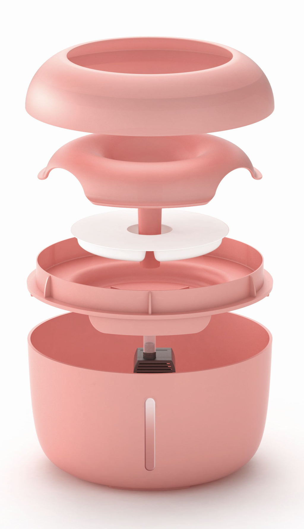 Pet Life ® 'Moda-Pure' Ultra-Quite Filtered Dog and Cat Fountain Waterer