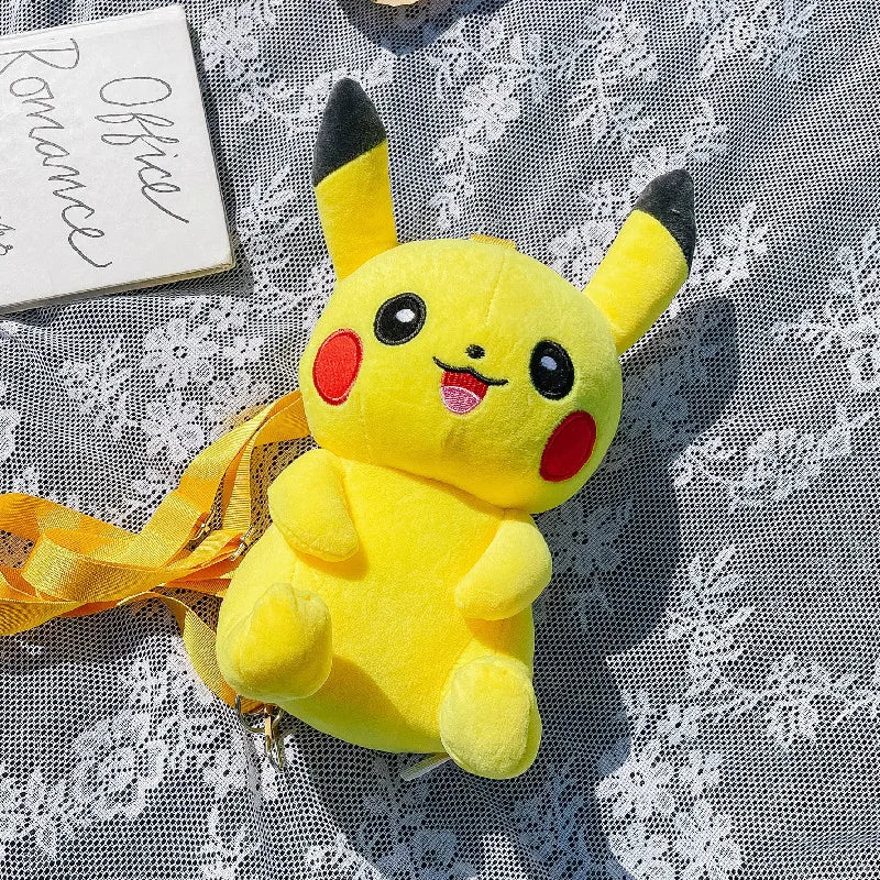Pikachu Backpack Crossbody Bag