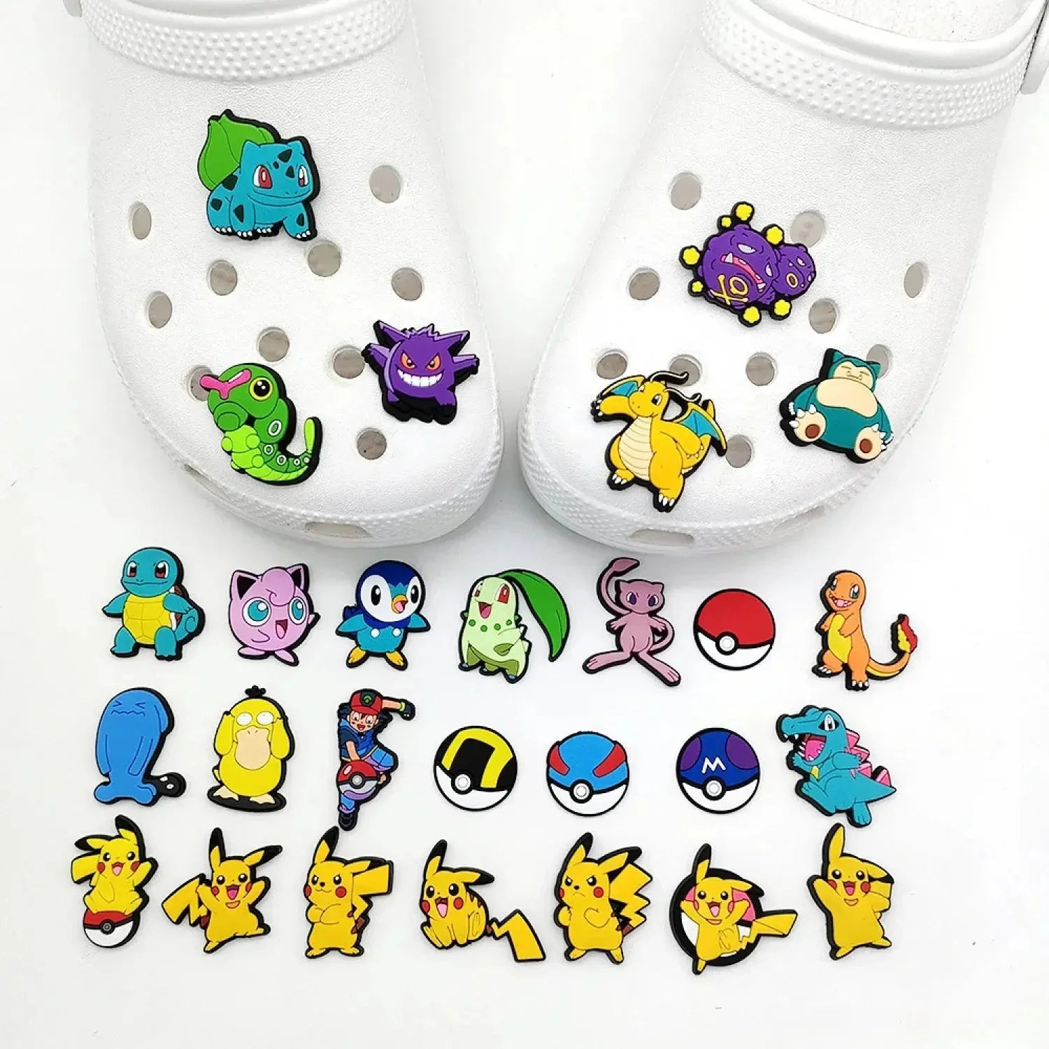 Pikachu PVC - Pokemon Kids Croc Charms