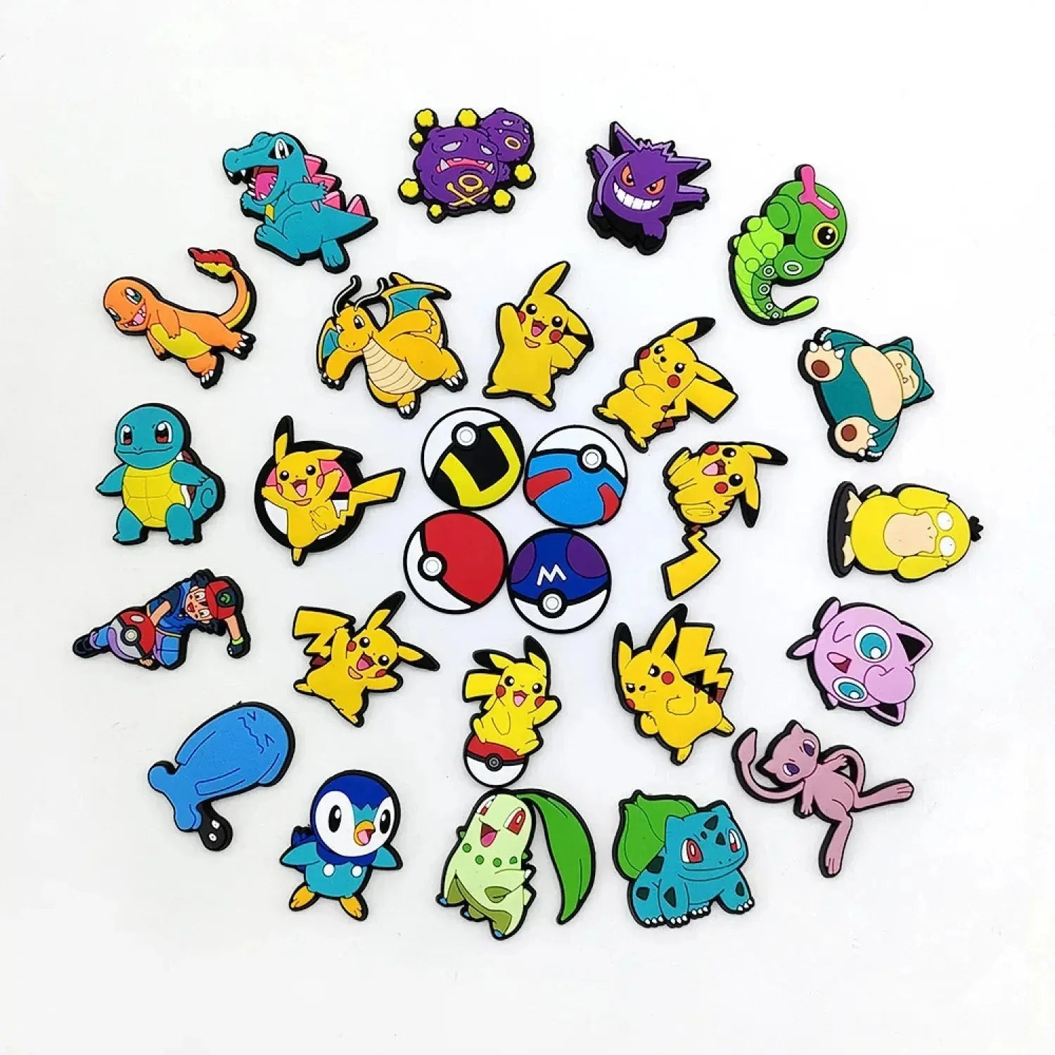 Pikachu PVC - Pokemon Kids Croc Charms