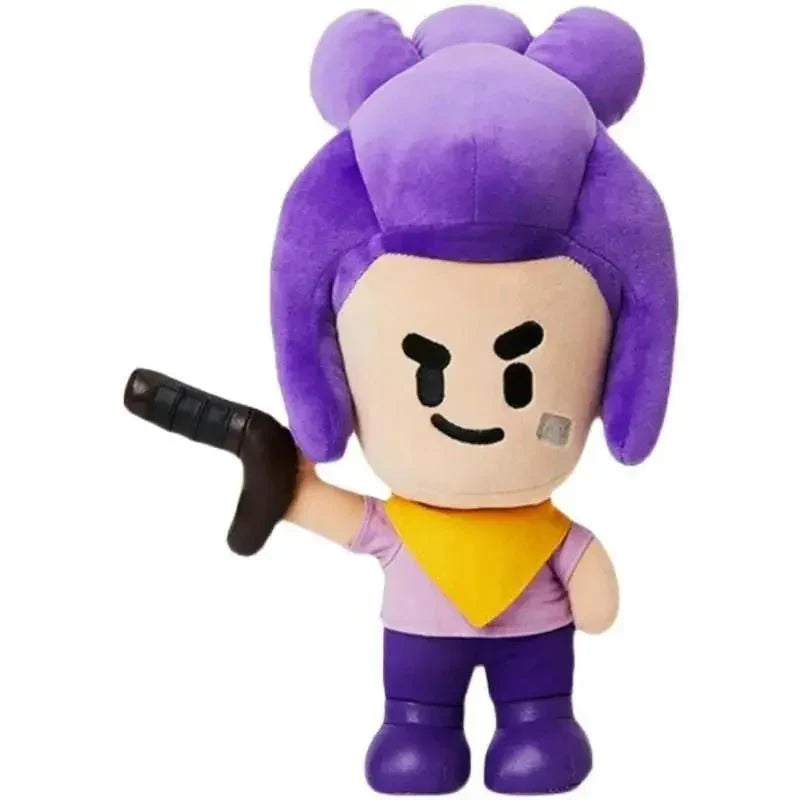 Brawl Stars Plush Collection – Durable Stuffed Toys & Compact Character Keychains