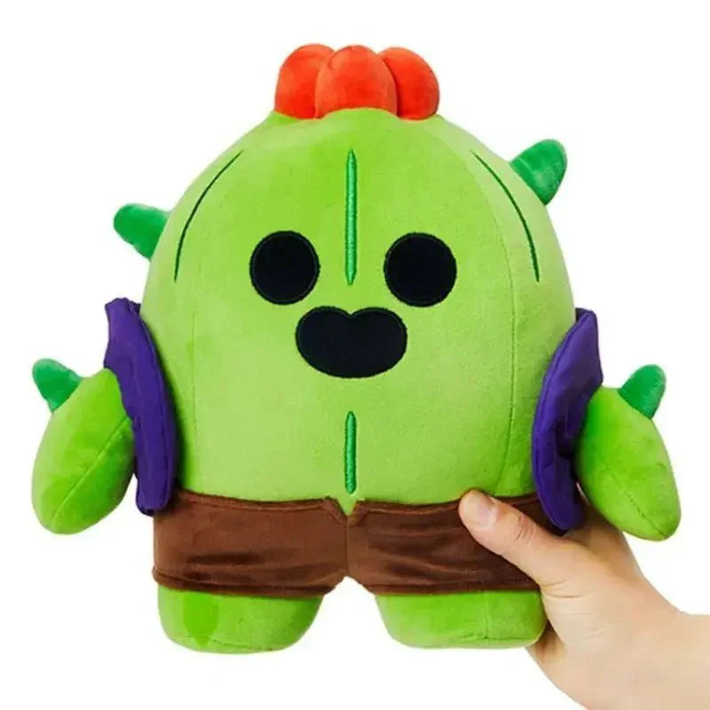 Brawl Stars Plush Collection – Durable Stuffed Toys & Compact Character Keychains
