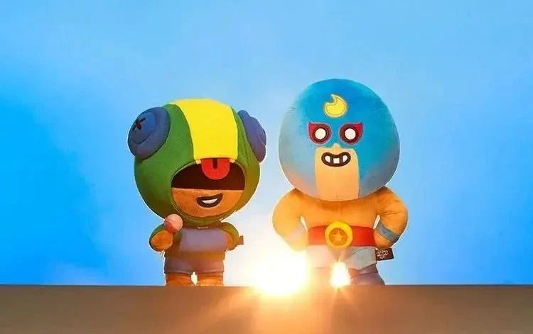 Brawl Stars Plush Collection – Durable Stuffed Toys & Compact Character Keychains