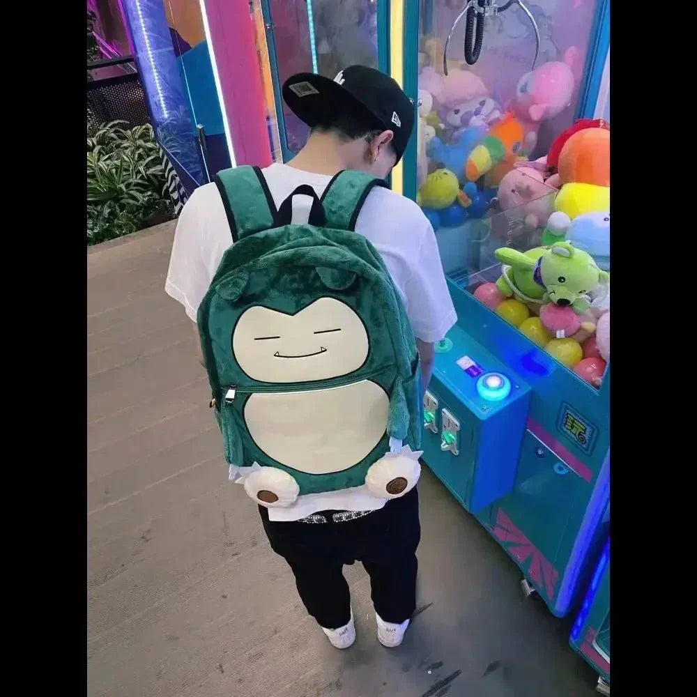 Beast Plush Backpack - Schoolbag