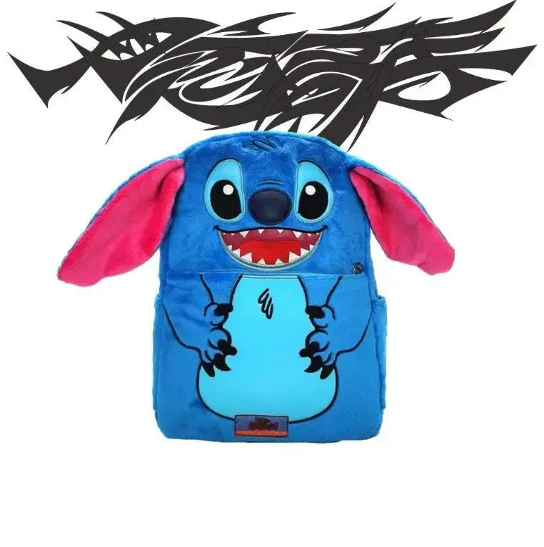 Beast Plush Backpack - Schoolbag