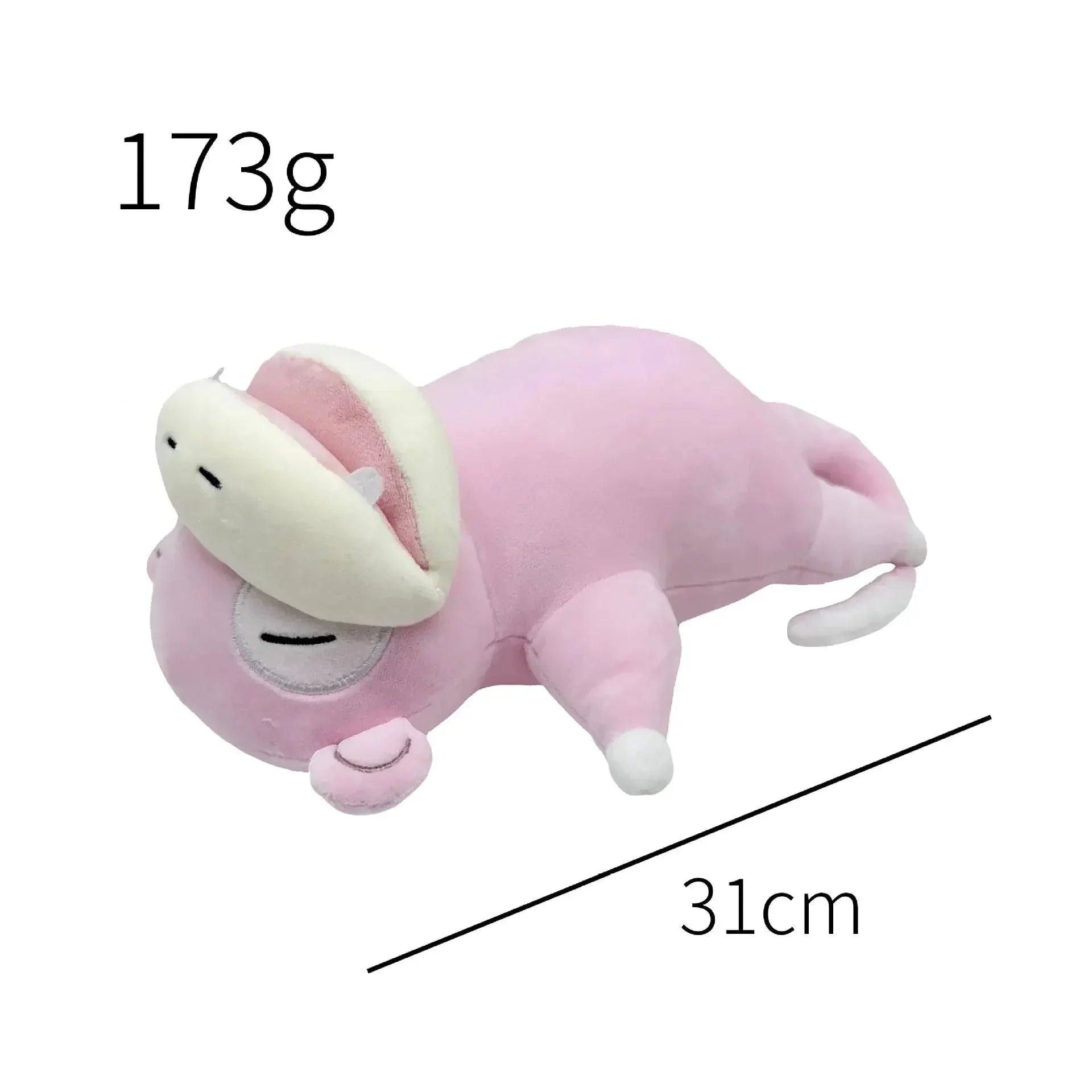 Pokemon Chikorita Slowpoke Cubone Plush Dolls - Anime Sleep Series Stuffed Animals - Pocket Monster Game Pillow Toy Gift
